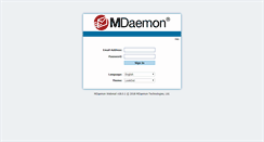 Desktop Screenshot of mail.sysfx.com